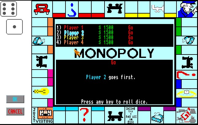Illustration of Monopoly (Al Metz)