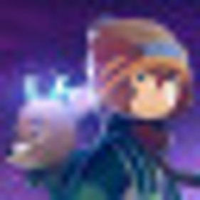 Deer & Boy - Icon (World) - 32x32