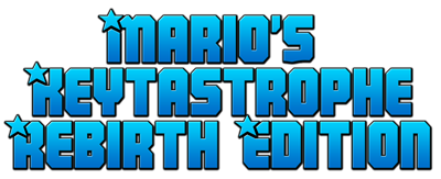 Mario's Keytastrophe: Rebirth Edition - Clear Logo (World) - 1342x548