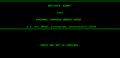 Bullseye - Screenshot - Game Title (null) - 720x350