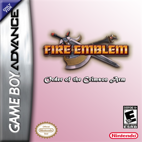 Fire Emblem: Order of the Crimson Arm - Box - Front (United States) - 739x737
