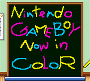 Game Boy Color Promotional Demo - Screenshot - Game Title (null) - 320x288