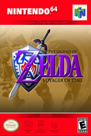 The Legend of Zelda: Voyager of Time - Fanart - Box - Front (null) - 600x900