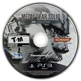 Metal Gear Solid HD Collection - Disc (North America) - 362x362