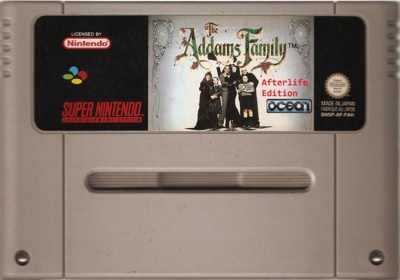 The Addams Family: Afterlife Edition - Fanart - Cart - Front (null) - 1142x800