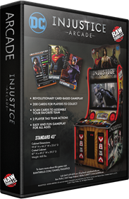 Injustice Arcade - Box - 3D - 582x889