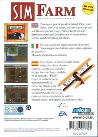 SimFarm - Box - Back (Europe) - 574x800