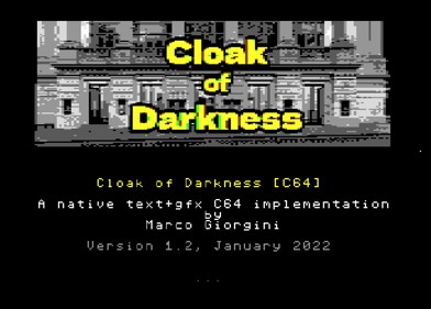Cloak of Darkness - Screenshot - Game Title (null) - 659x472