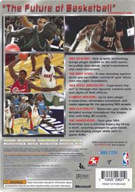 NBA 2K6 - Box - Back (North America) - 1000x1413