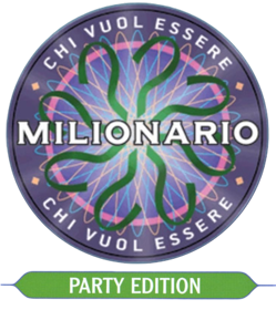 Who Wants to Be a Millionaire: Party Edition - Clear Logo (Italy) - 900x1013