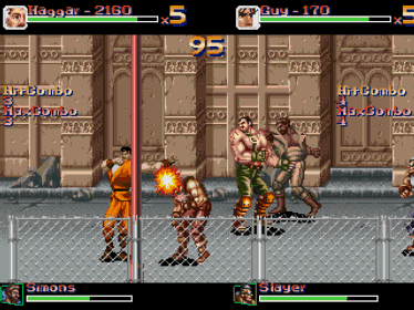 Final Fight: The Last Round (DreamCast Edition) - Screenshot - Gameplay (World) - 960x720