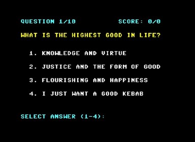 Classic Philosophers Debate - Screenshot - Gameplay (null) - 691x505