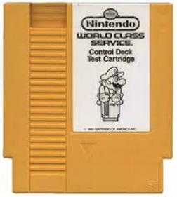 NES Control Deck Test Cartridge - Cart - Front (null) - 213x237
