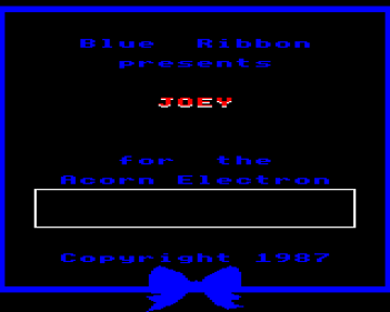 Joey - Screenshot - Game Title (null) - 320x256