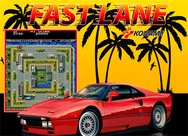 Fast Lane - Fanart - Box - Front (Europe) - 974x704