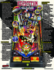 Led Zeppelin - Advertisement Flyer - Back (null) - 850x1100