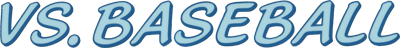 Vs. BaseBall - Clear Logo (null) - 400x48
