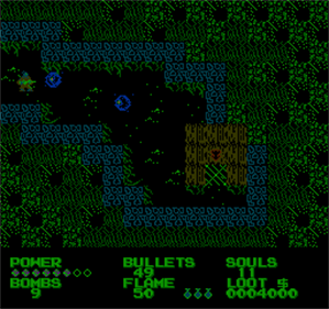 Cult of the Voodoo Ninjas - Screenshot - Gameplay (World) - 256x240