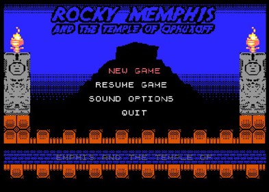 Rocky Memphis and the Temple of Ophuxoff - Screenshot - Game Select (null) - 614x439