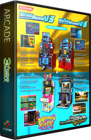 DrumMania 3rd Mix - Box - 3D (null) - 582x889