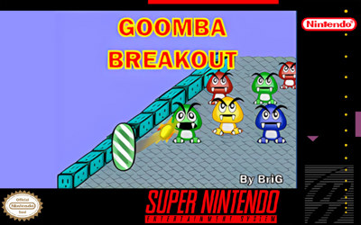 Goomba BreakOut - Fanart - Box - Front (null) - 999x625