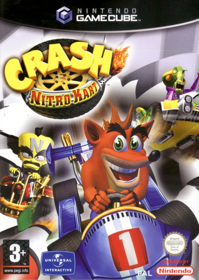 Crash Bandicoot: Bakusou! Nitro Kart - Box - Front (Europe) - 900x1267