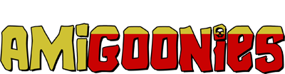 The AmiGoonies - Clear Logo (World) - 400x104