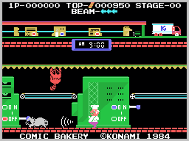 Comic Bakery (Opcode) - Screenshot - Gameplay (World) - 256x192