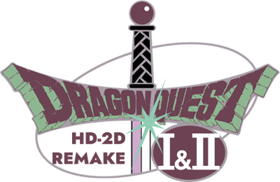 Dragon Quest I & II HD 2D Remake - Clear Logo (null) - 501x326