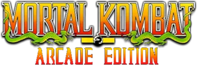 Mortal Kombat Arcade Edition - Clear Logo (World) - 462x154