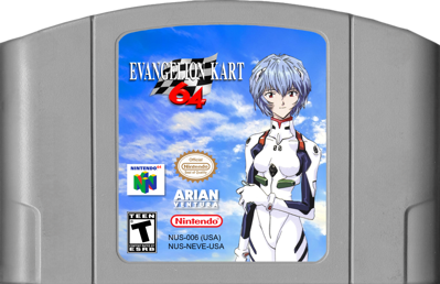 Evangelion Kart 64 - Cart - Front (North America) - 1738x1125