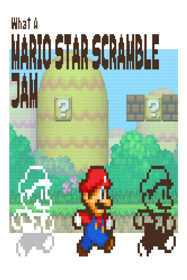 Super Mario Star Scramble Jam - Fanart - Box - Front (null) - 600x900