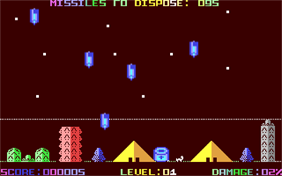 Missile Busters II - Screenshot - Gameplay - 320x200