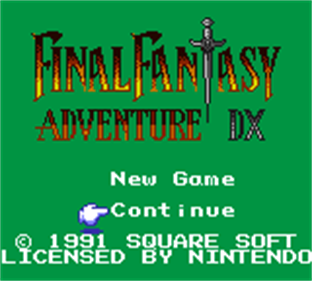 Final Fantasy Adventure DX - Screenshot - Game Title (null) - 160x144