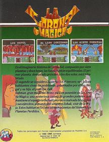 La Corona Magica - Box - Back (Spain) - 790x1025