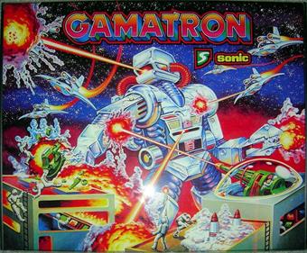 Gamatron (Pinstar) - Arcade - Marquee (null) - 961x793