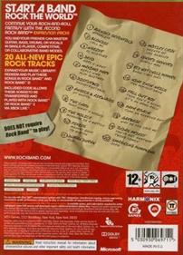 Rock Band: Track Pack: Volume 2 - Box - Back (Europe) - 333x463