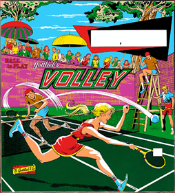 Volley (Gottlieb) - Arcade - Marquee (null) - 480x531