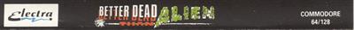 Brad Zoom in Better Dead Than Alien - Banner (Europe) - 1541x137
