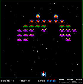Galaxians: The Original - Screenshot - Gameplay (World) - 447x449
