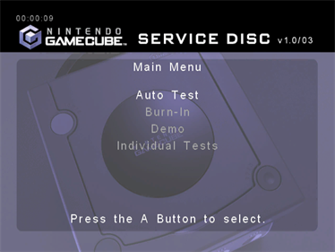 Service Disc - Screenshot - Game Title (North America) - 640x480