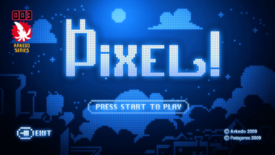 Pixel! - Screenshot - Game Title (World) - 1200x675