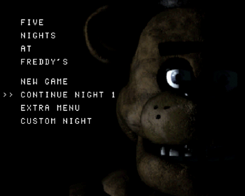Five Nights At Freddy's - Screenshot - Game Title (World) - 1087x871