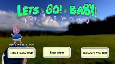 Let's Go! Baby! Friends World - Screenshot - Game Title (North America) - 640x360