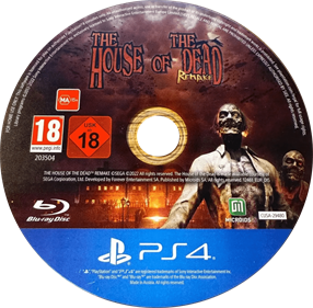 The House of the Dead: Remake - Disc (World) - 1093x1071