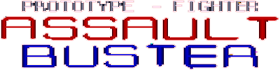 Prototype Fighter Assault Buster - Clear Logo (null) - 400x100