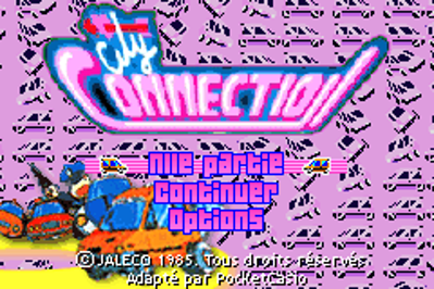 City Connection - Screenshot - Game Title (World) - 240x160
