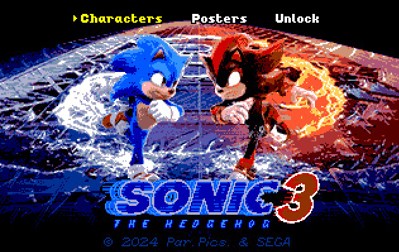 Sonic The Hedgehog 3 (Promo Cartridge) - Screenshot - Game Title (null) - 399x252