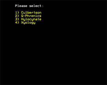 Brain Aerobics - Screenshot - Game Select (null) - 640x512