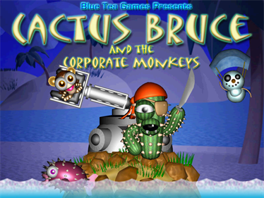 Cactus Bruce and the Corporate Monkeys - Screenshot - Game Title (World) - 800x600